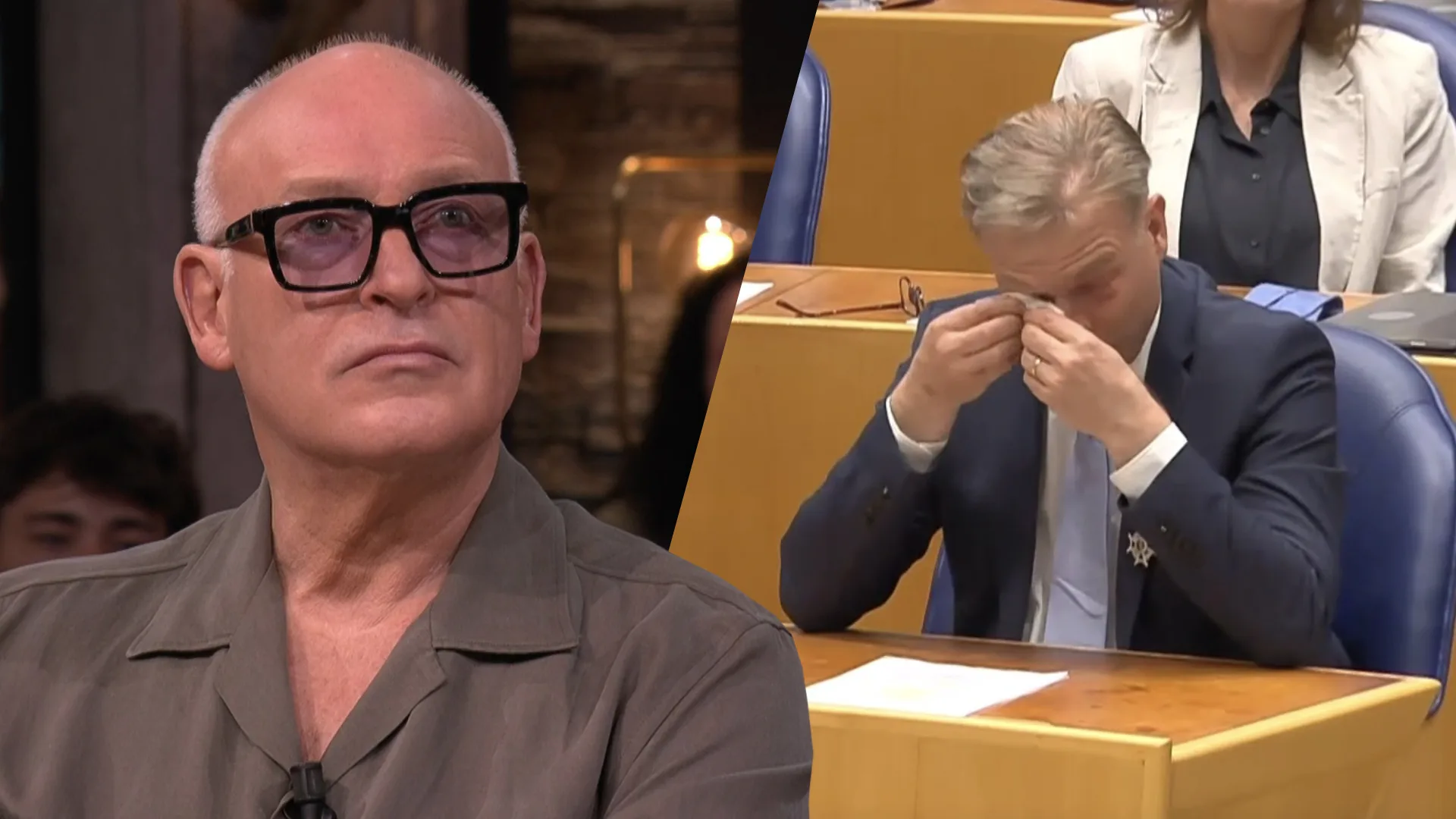 René ziet beelden van afscheid Pieter Omtzigt: ‘Breekbaar mannetje, sneu'