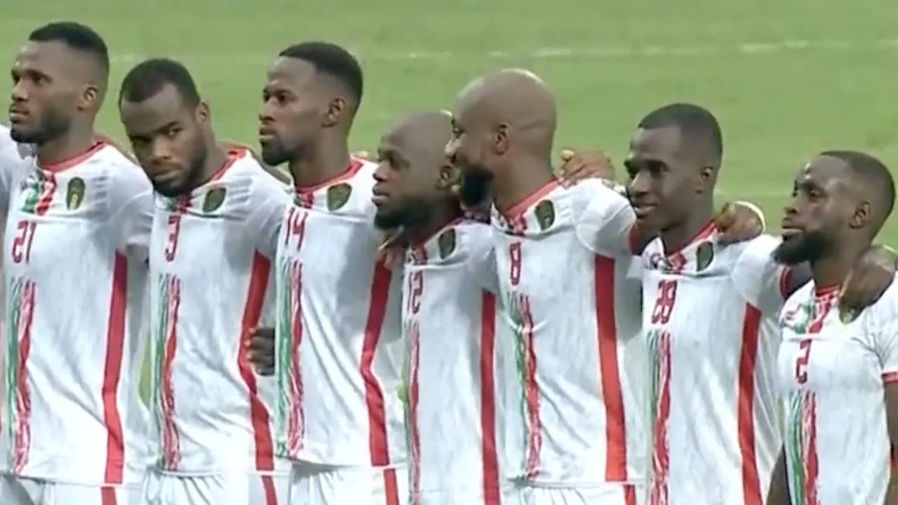 Verkeerde volkslied wordt afgespeeld voor spelers van Mauritanië op Afrika Cup
