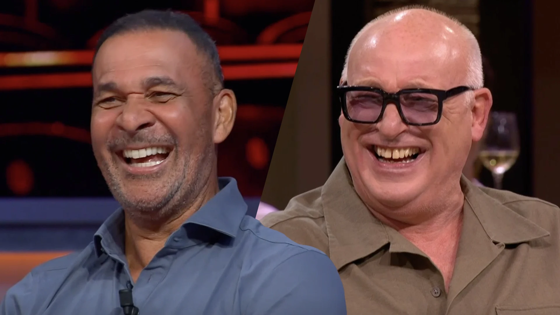 René van der Gijp lacht om scheetverhaal Ruud Gullit en doet er een schepje bovenop