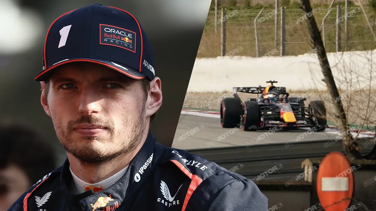 Video: Max Verstappen voor het eerst circuit op met nieuwe RB22