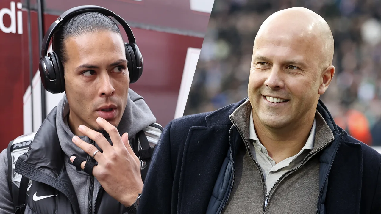 Van Dijk ziet Liverpool-trainer in Slot: 'Een van de betere Nederlandse coaches op dit moment'