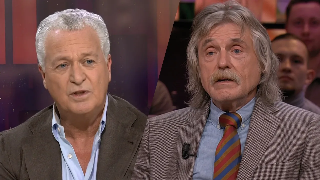 Johan reageert op sneer Bram Moszkowicz bij Shownieuws