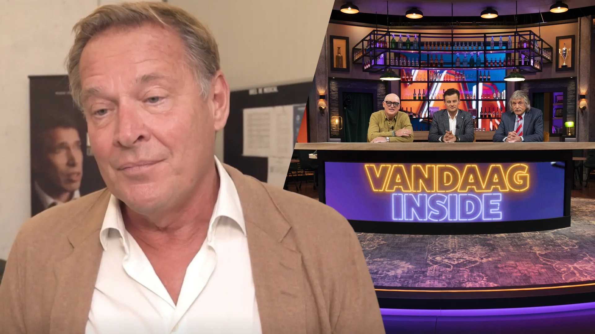 Albert Verlinde krijgt pijnlijke vraag van journalist: 'Zou je terug willen naar Vandaag Inside?'