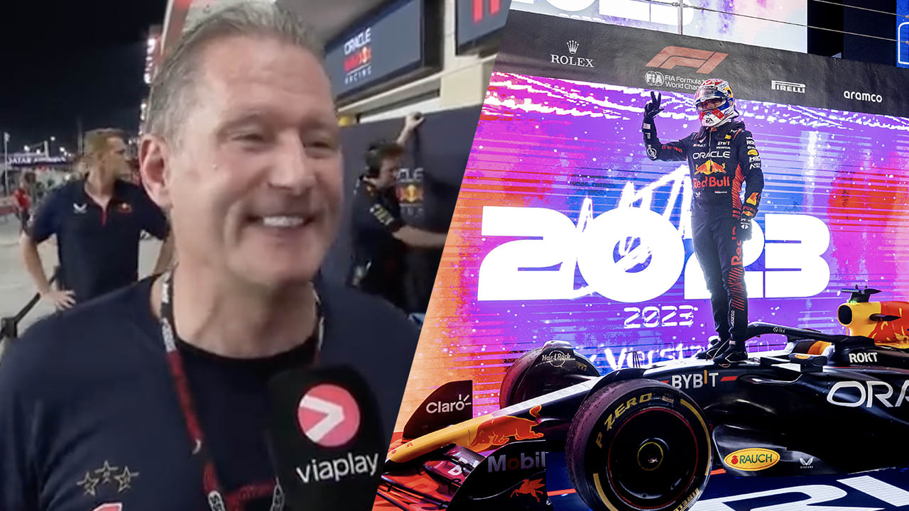 Video: Trotse Jos Verstappen: 'Drie wereldtitels gaat onze droom ver te boven'