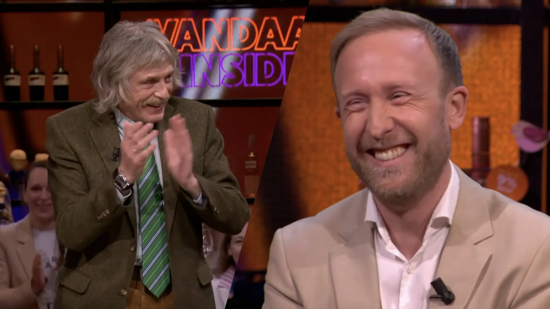 Raymond Mens krijgt een staande ovatie van de Vandaag Inside-tafel!