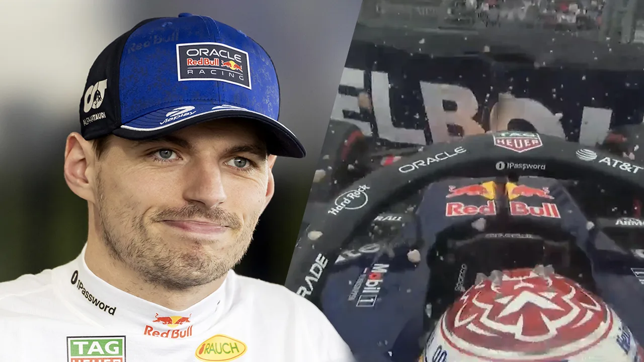 Video: boordradio onthult cynische reactie van Max Verstappen na GP Australië‑crash