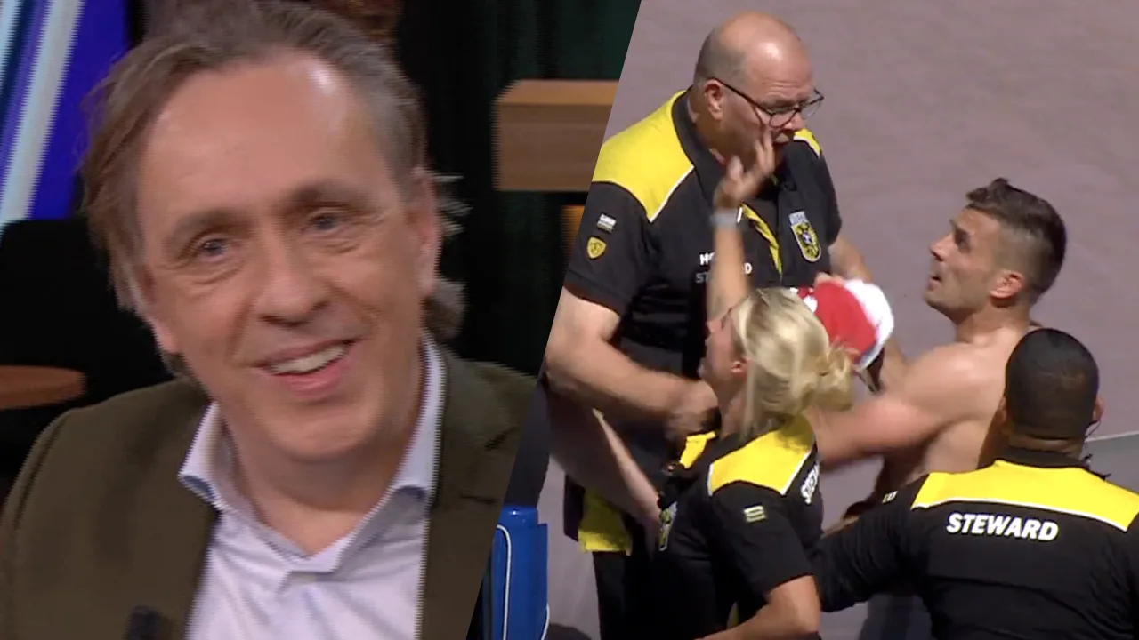 Van Roosmalen over opstootje tussen Tadic en stewards Vitesse: 'De beste scène van dit seizoen'