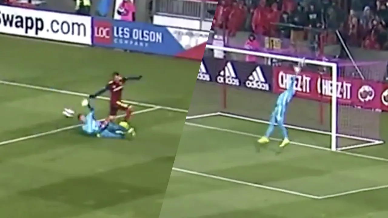 MLS-keeper steelt de show met redding van het jaar