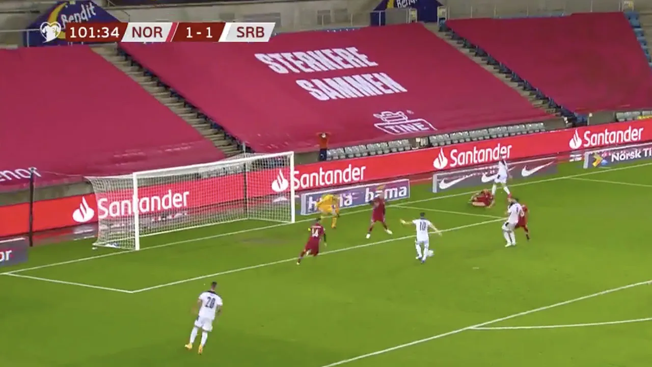 EK dichtbij voor Servië dankzij assist Tadic