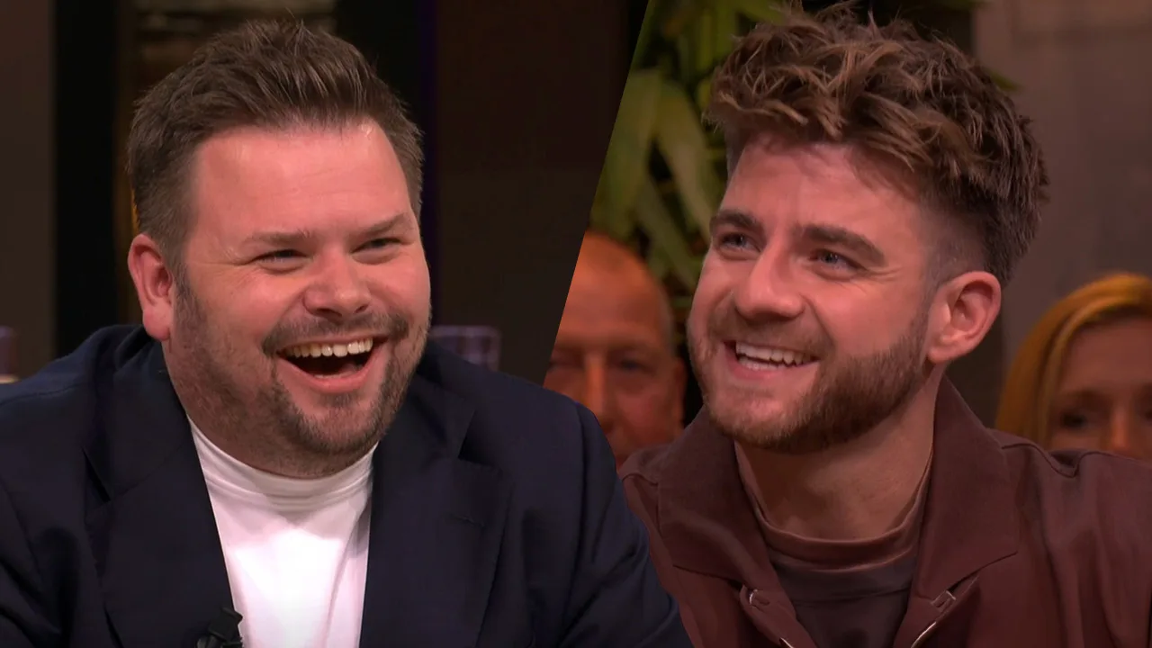 Thomas van Groningen en Frank van Leeuwen maandagavond te gast bij De Oranjewinter