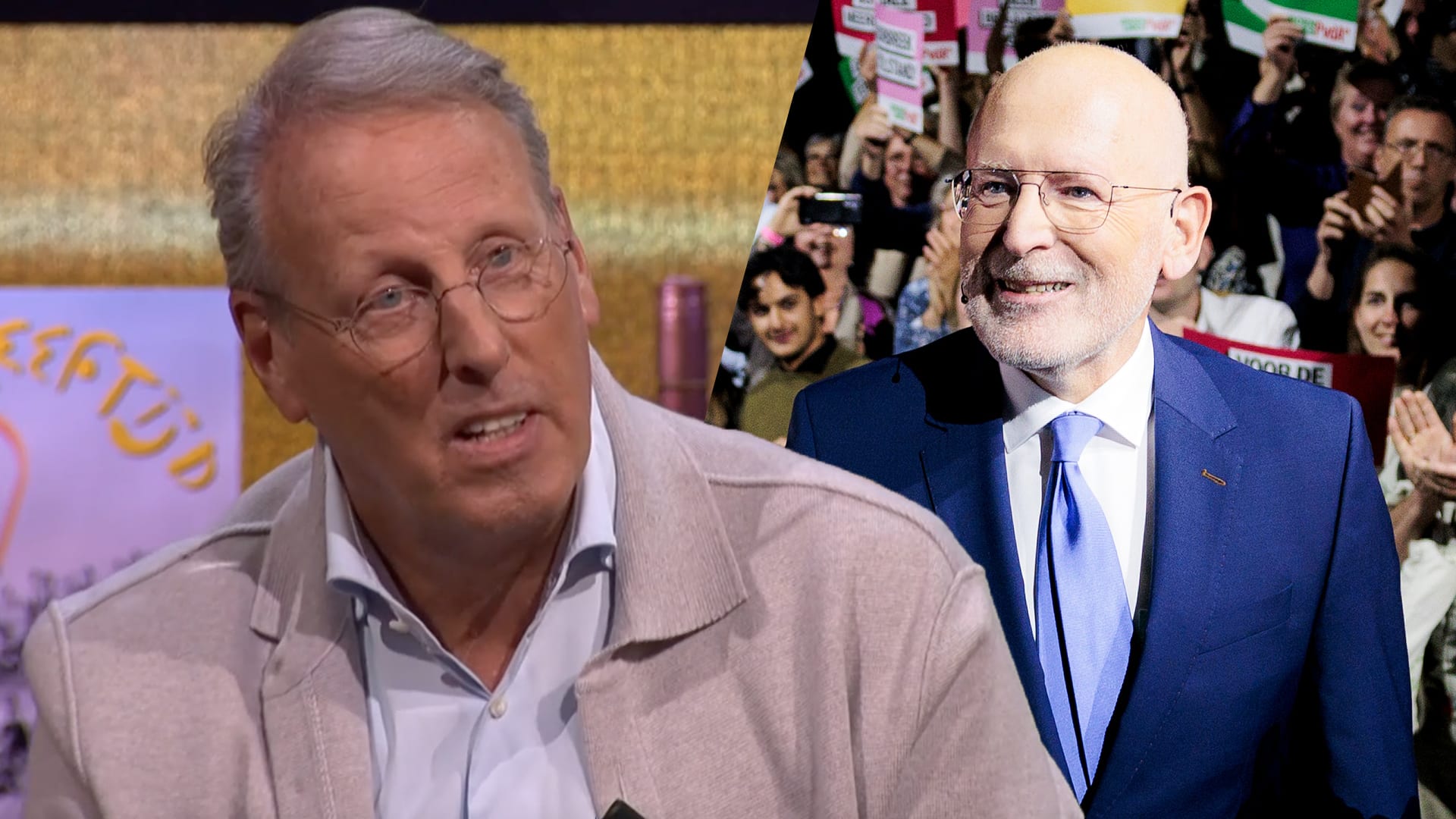 Chris Woerts over partijcongres GroenLinks-PvdA: '4000 van die mafkezen in de zaal...'