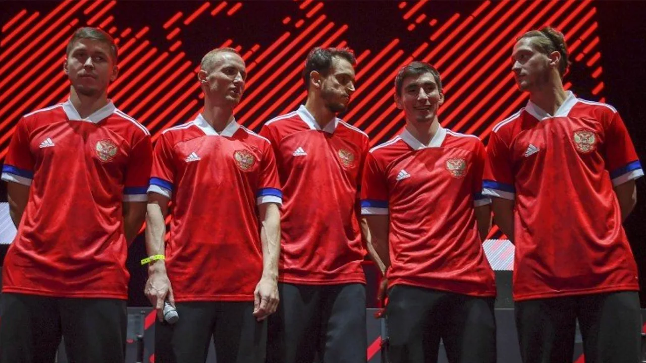 Adidas blundert met Russische voetbalshirts