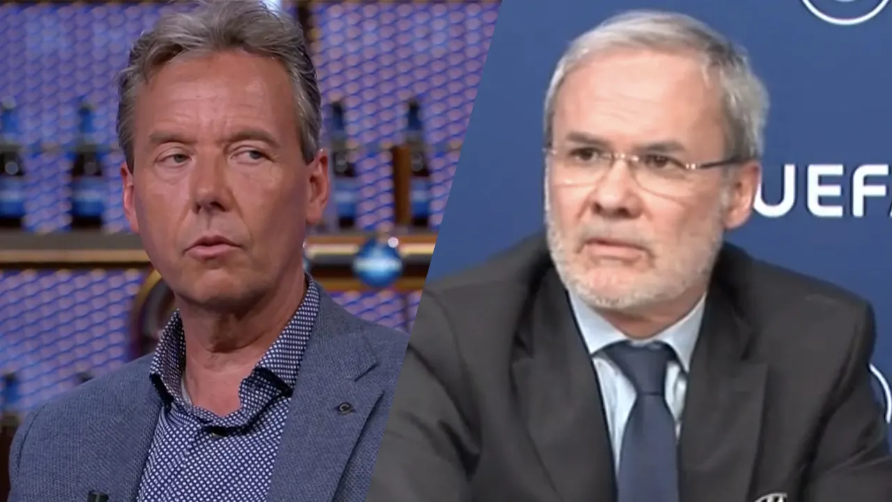 Valentijn onverstaanbaar tijdens UEFA-persconferentie: 'Valentien, are you there?'