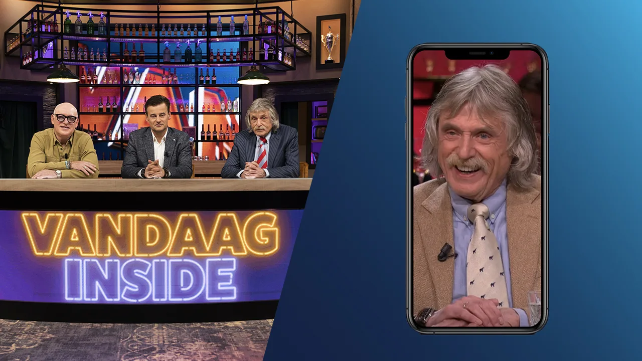 Wil je niks missen van Johan, Wilfred en René? Volg Vandaag Inside ook op WhatsApp!