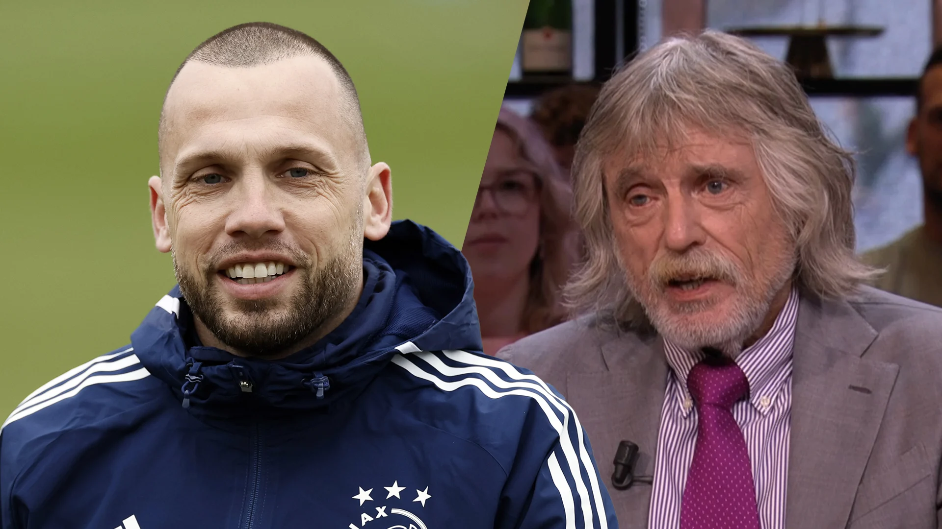 Johan vindt John Heitinga een 'grote gok' van Ajax: 'Hij heeft nog nooit op eigen benen gestaan'