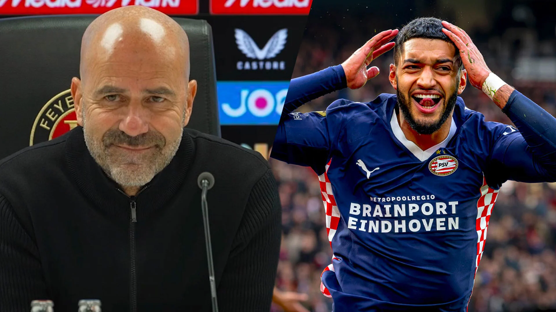 Peter Bosz heel blij met Ismael Saibari: 'Het is een bijzonder mens en een bijzondere speler'