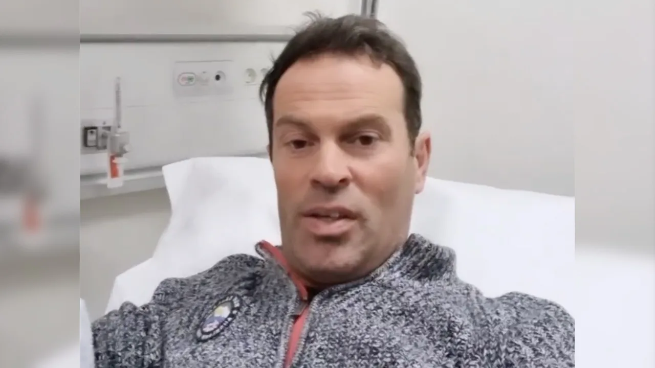 Bas Nijhuis deelt boodschap vanuit het ziekenhuis: 'En dan lig je hier...'