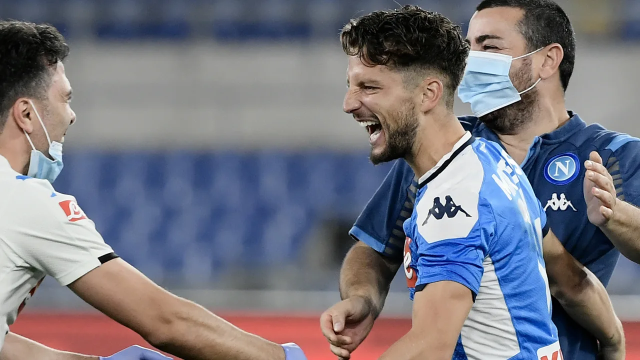Na Maradona ook Mertens vereeuwigd in Napels