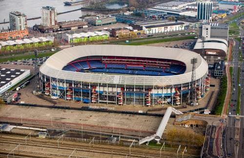 Feyenoord tegen ADO Den Haag in KNVB-beker