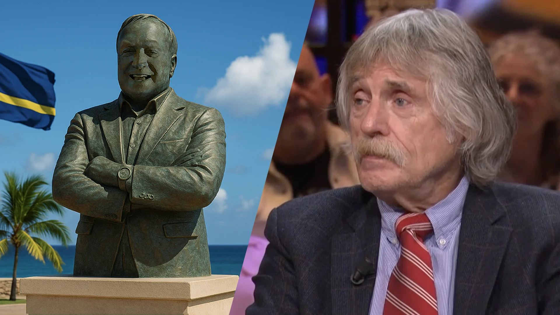 Vandaag Inside-tafel pleit voor standbeeld van Dick Advocaat op Curaçao: 'Dat verdient hij'