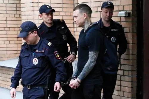 Russische voetballers op vrije voeten