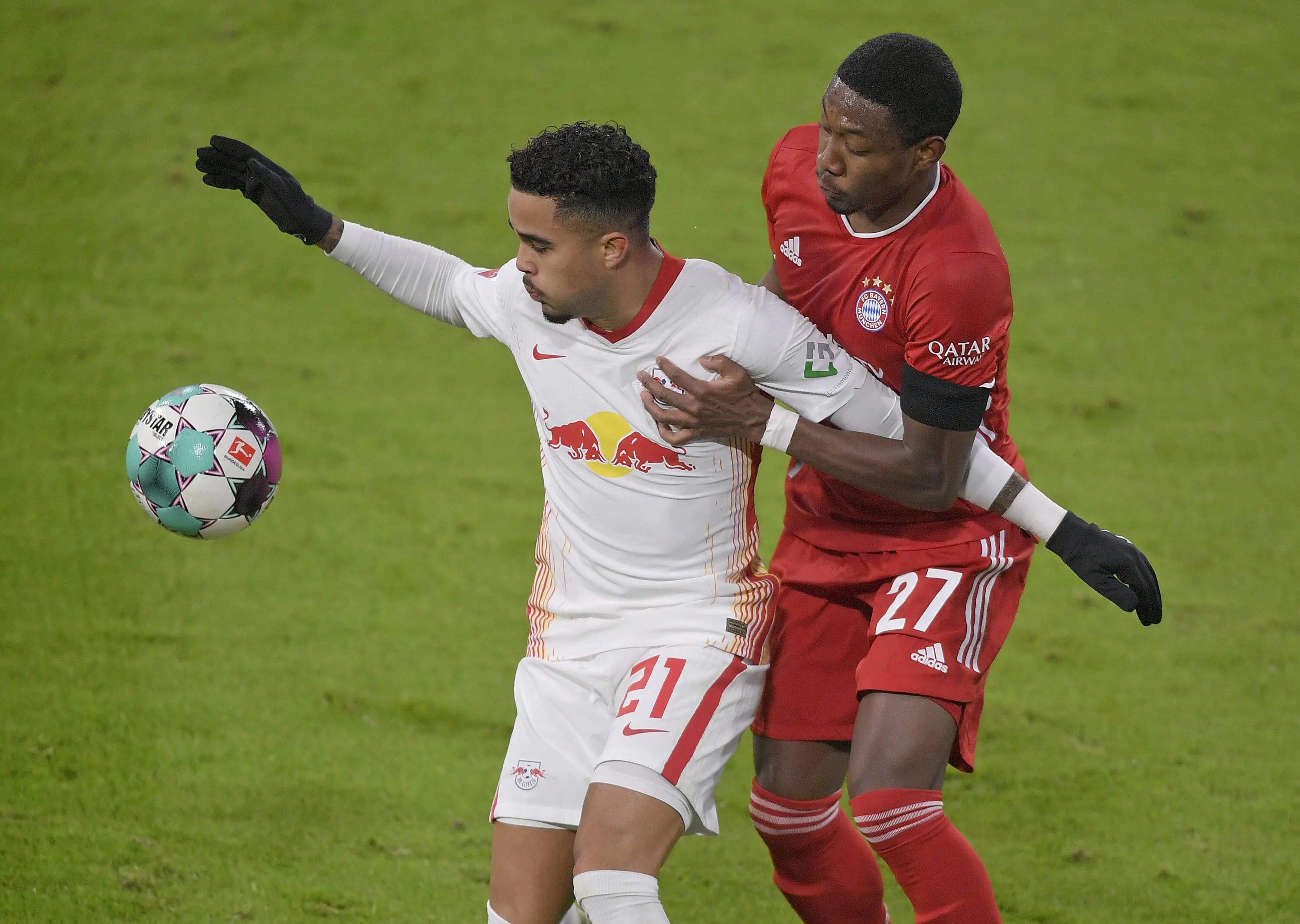 Bayern München en RB Leipzig gelijk in spektakelstuk