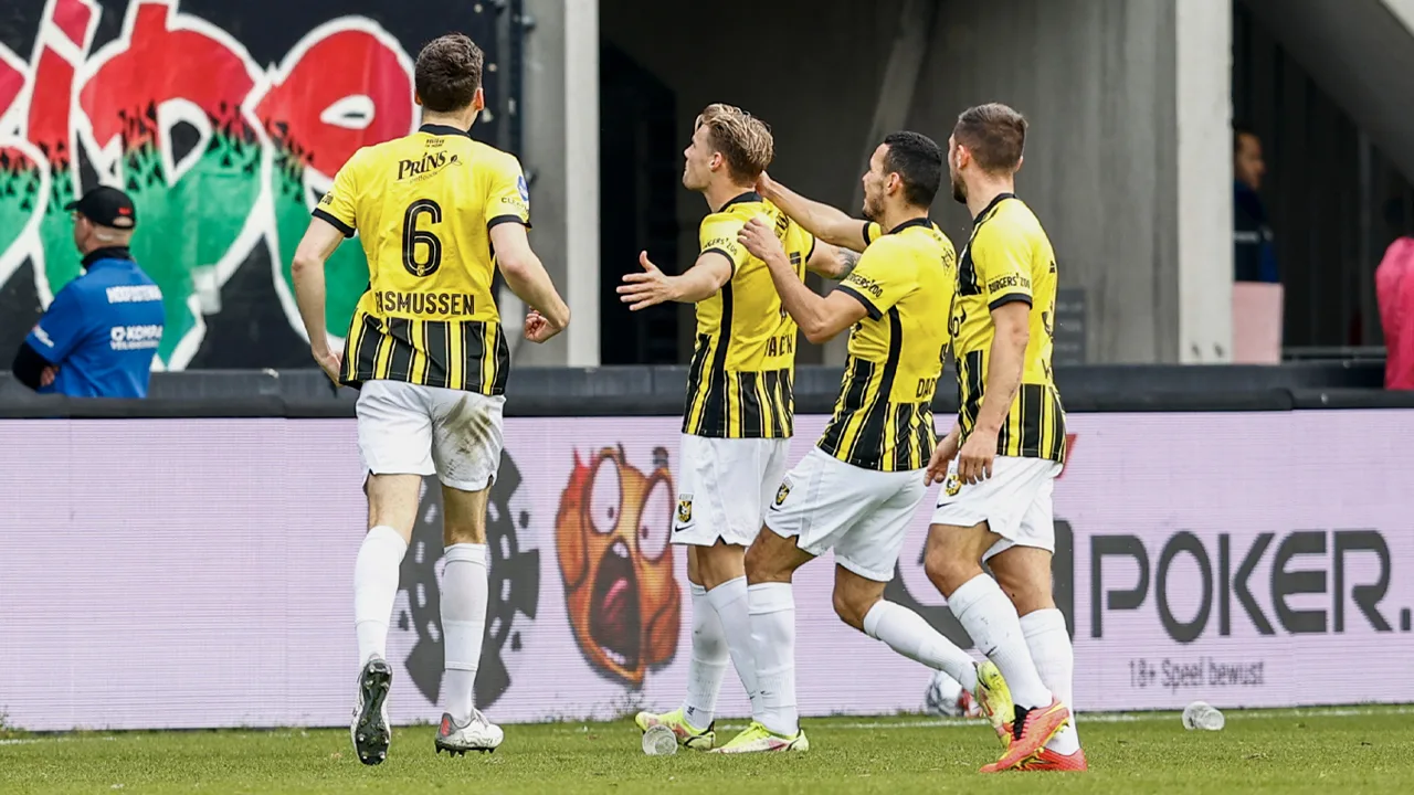 Vitesse in derby te sterk voor NEC na discutabel doelpunt