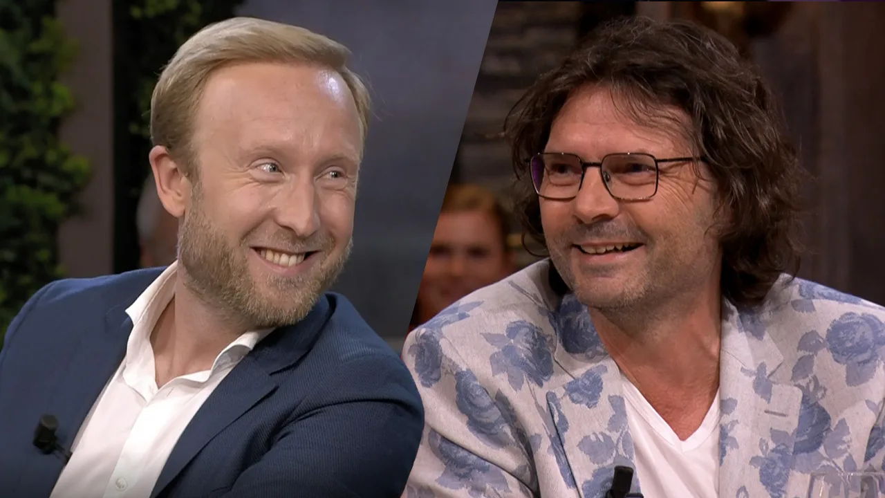 Job Knoester en Raymond Mens woensdagavond aan tafel bij De Oranjezomer!