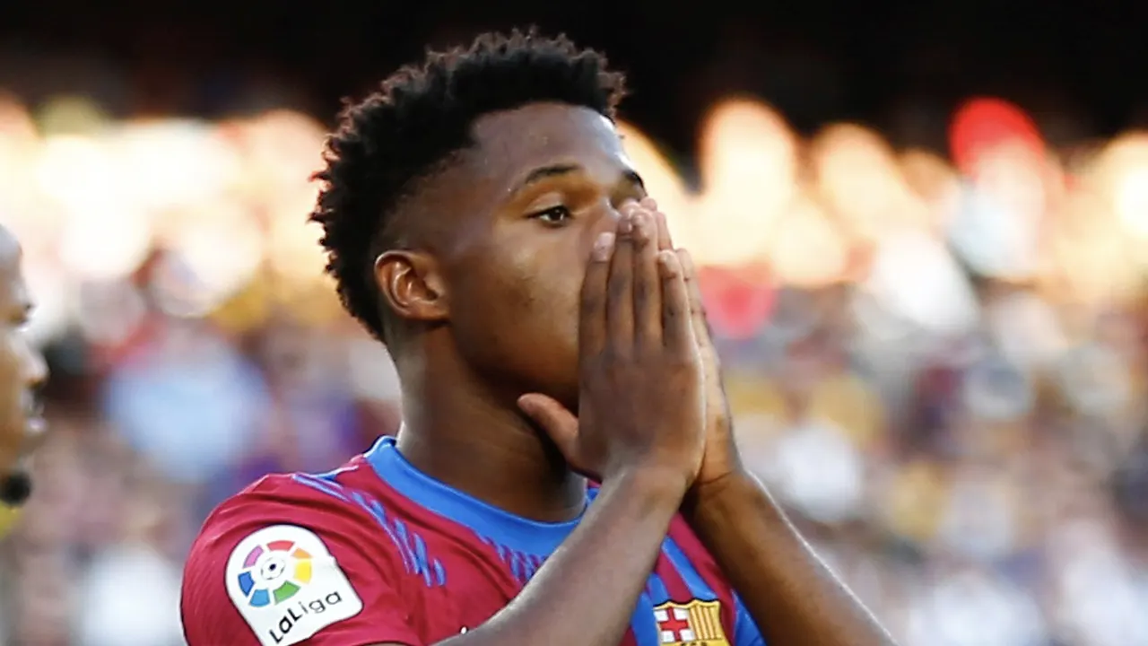 Koeman moet vrezen: Ansu Fati mogelijk wéér lang geblesseerd