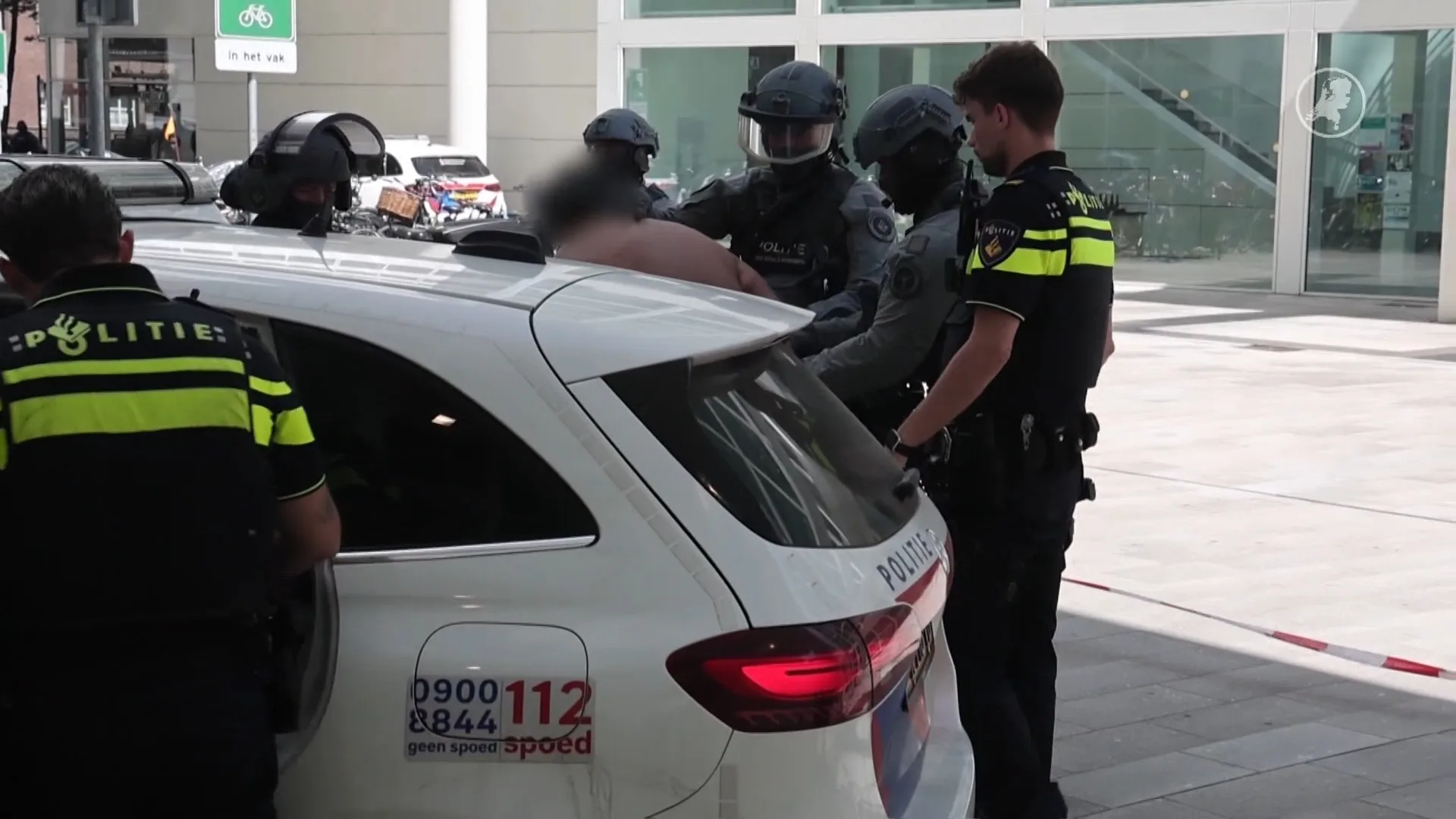 Man aangehouden na verdachte situatie bij stadhuis Den Haag