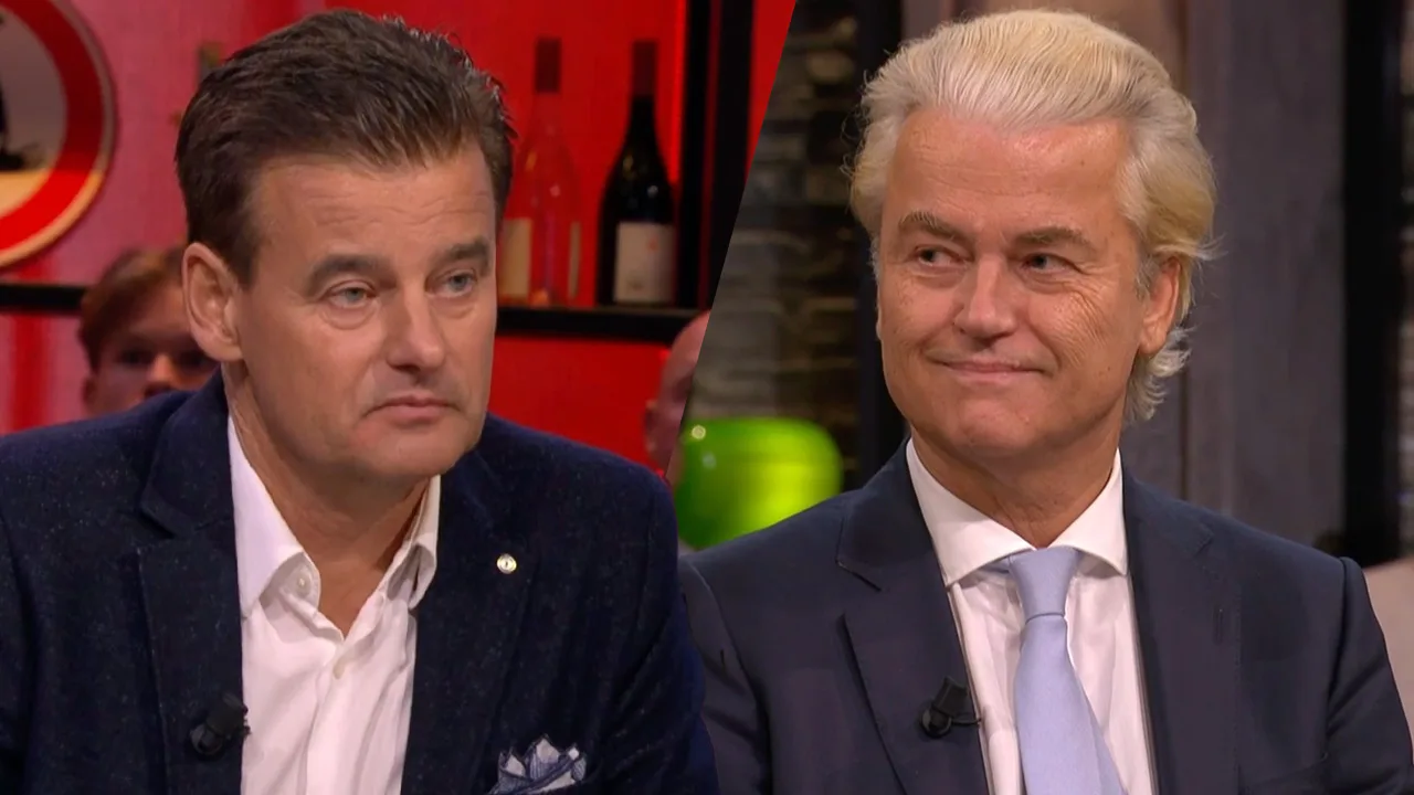 Geert Wilders benadrukt tegen Wilfred Genee: ‘Het is alleen maar goed dat je mij stevig aanpakt’