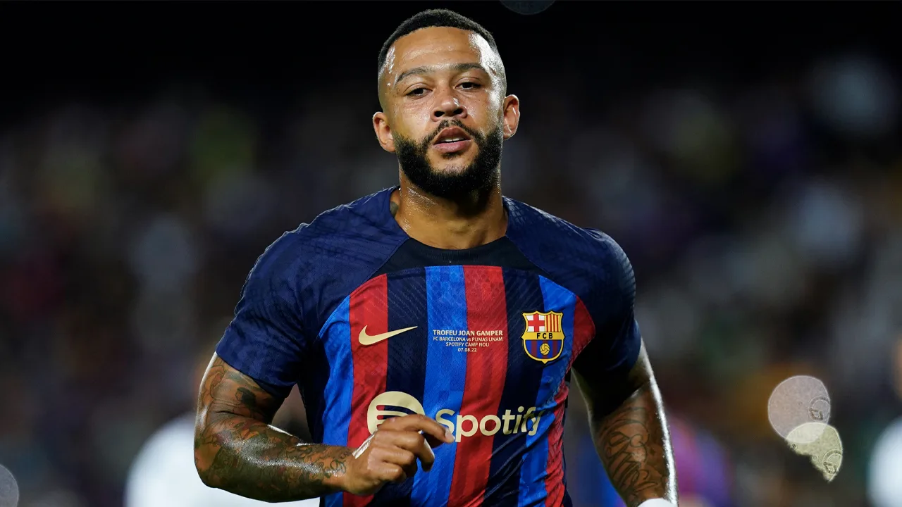 Memphis ontbreekt nog steeds in wedstrijdselectie FC Barcelona
