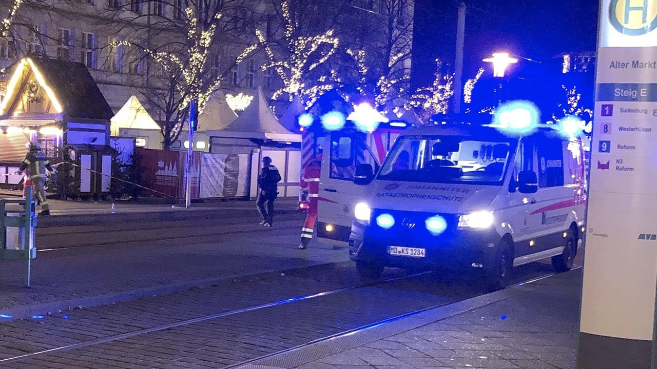 60 tot 80 gewonden door vermoedelijke aanslag kerstmarkt Maagdenburg