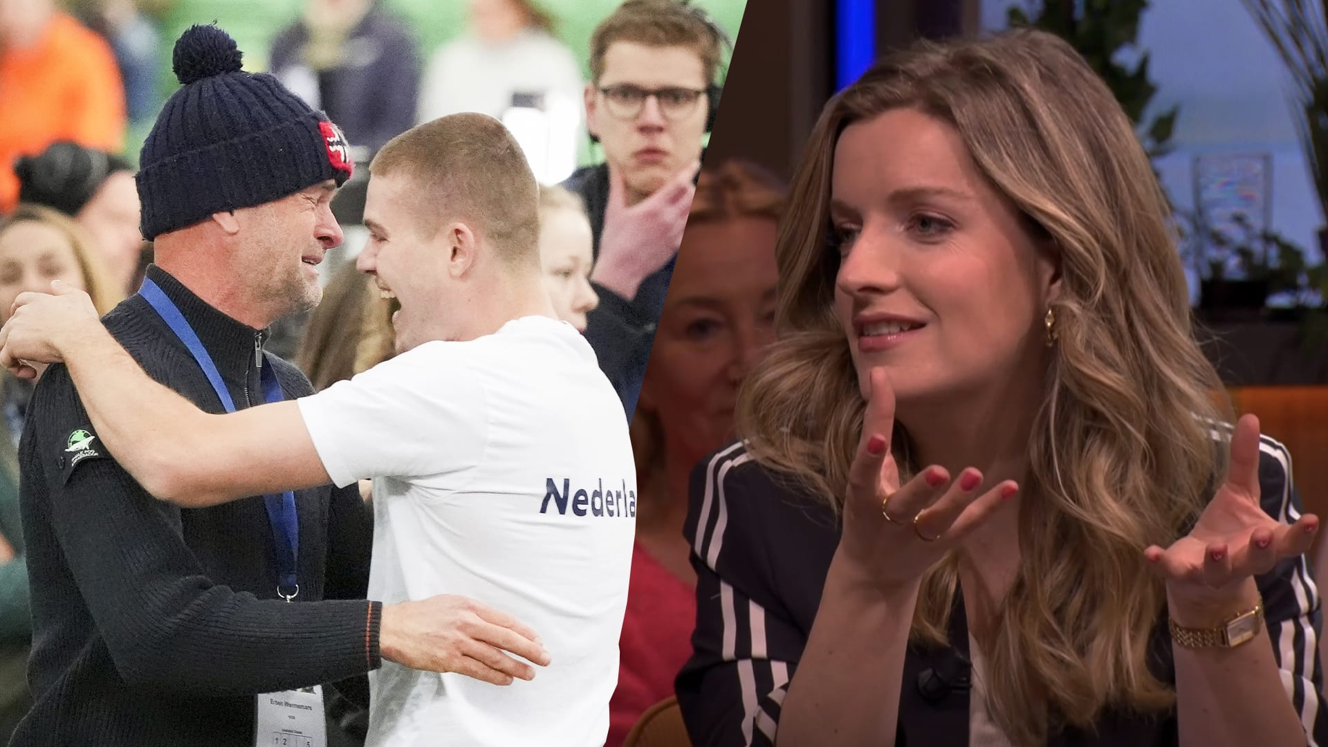 Merel Ek genoot van prachtig moment tussen Joep en Erben Wennemars: 'Ik vond het heel mooi'