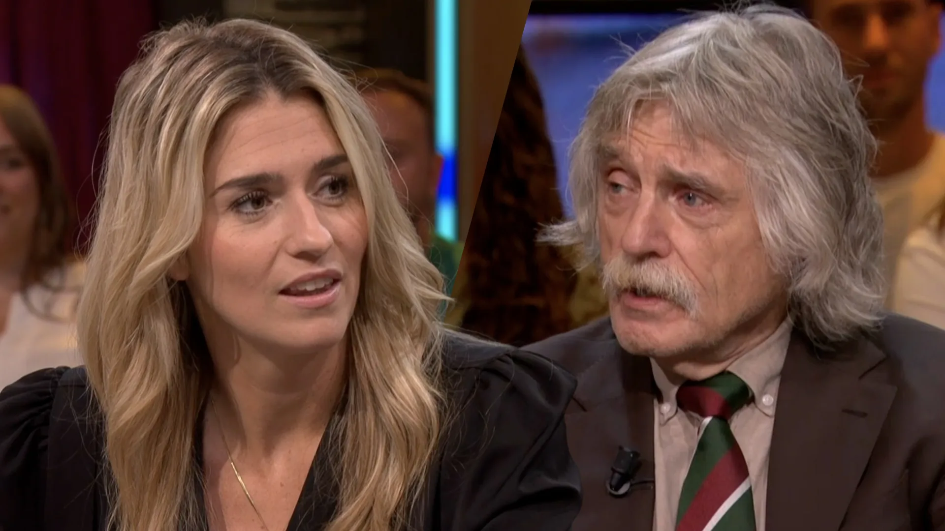 Johan Derksen tegen Estavana Polman: 'Wij voelen ons allemaal ernstig gepasseerd...'