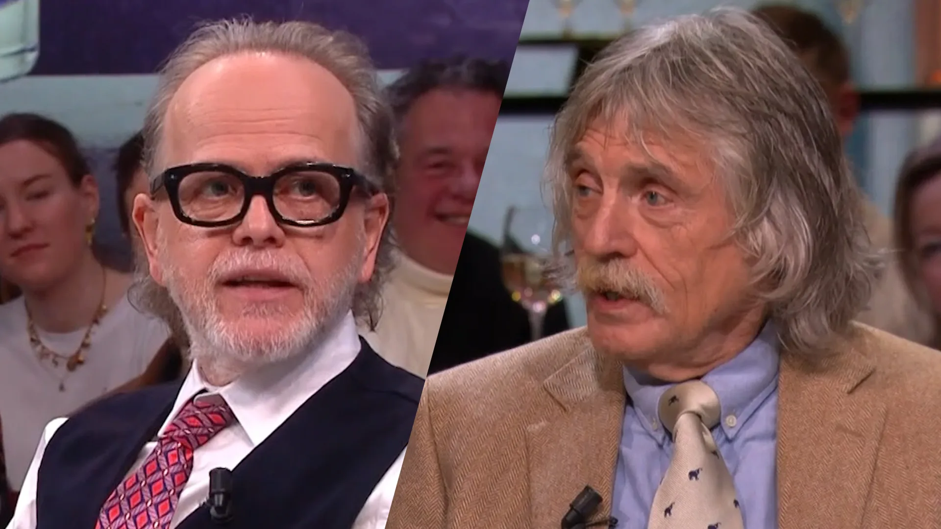 Johan reageert op onthulling Marc-Marie, die een tijd lang ochtendurine op zijn gezicht smeerde