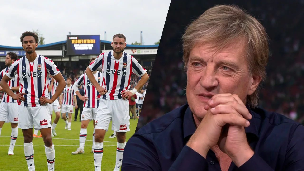 Wim Kieft is keihard voor Willem II: 'Wat een kutelftal is dat, zeg!'