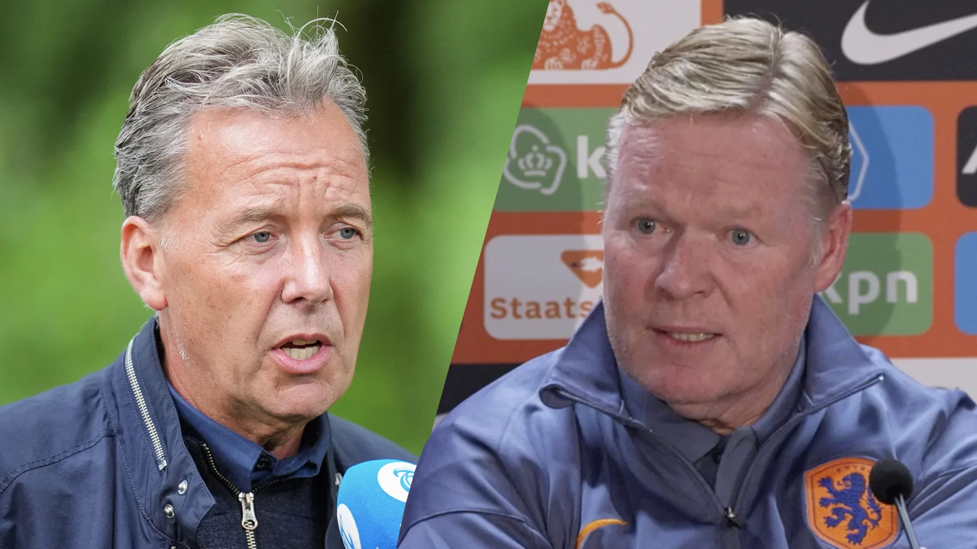 Ronald Koeman clasht met Valentijn Driessen: 'Je hebt de kranten weer gehaald!'