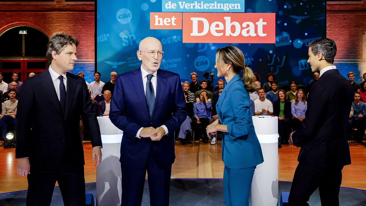 VVD, GroenLinks-PVDA, CDA en D66 botsen in RTL-debat over migratie en wonen