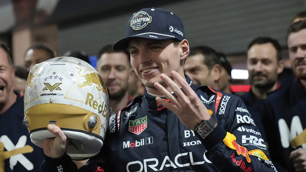 Max Verstappen pakt in Grand Prix van Las Vegas vierde wereldtitel