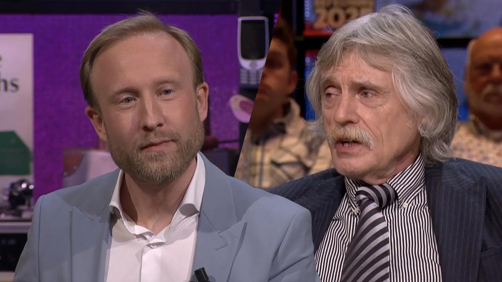 Johan Derksen bezocht theatercollege Raymond Mens: 'Ik was verbijsterd...'