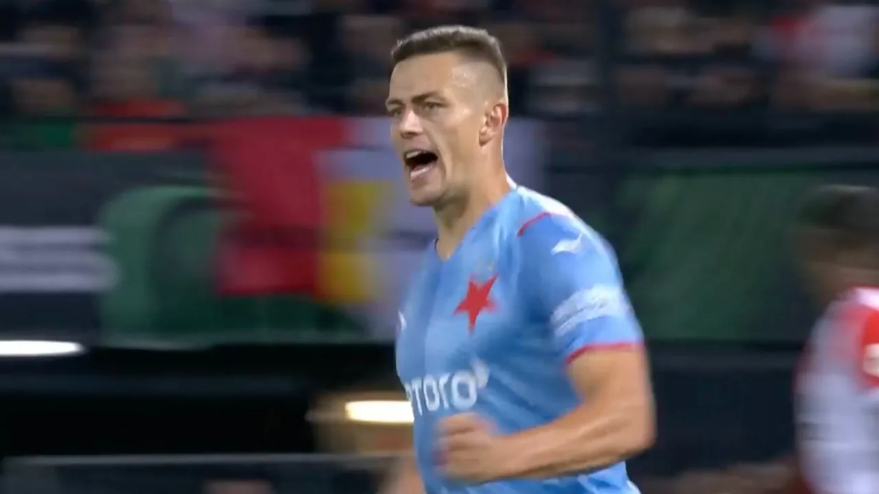 VIDEOGOAL: Feyenoord - Slavia Praag 2-1 (Holes)