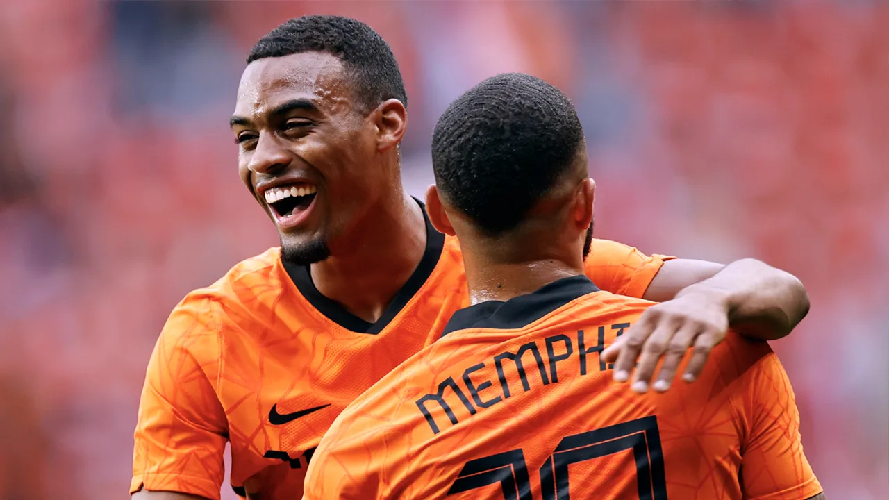 Oranje met Gravenberch en Malen tegen Noord-Macedonië