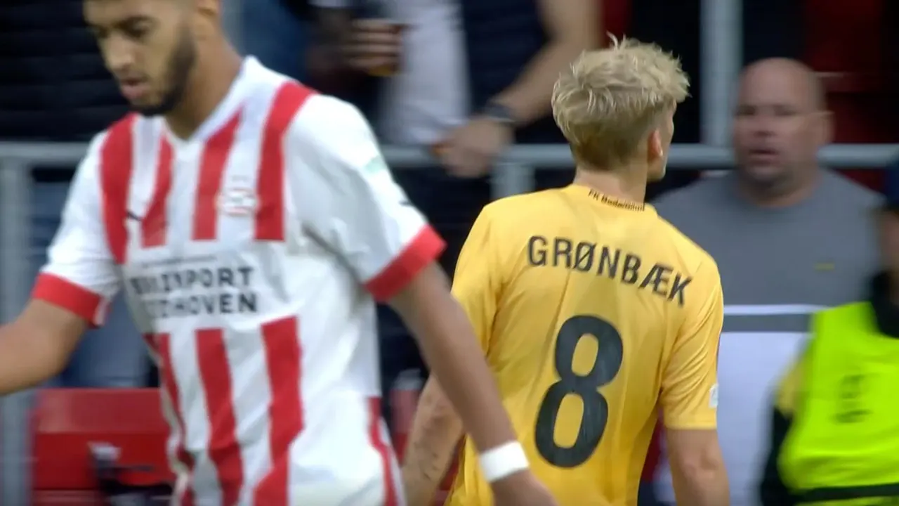 VIDEOGOAL: PSV - Bodø/Glimt 0-1 (Grønbæk)