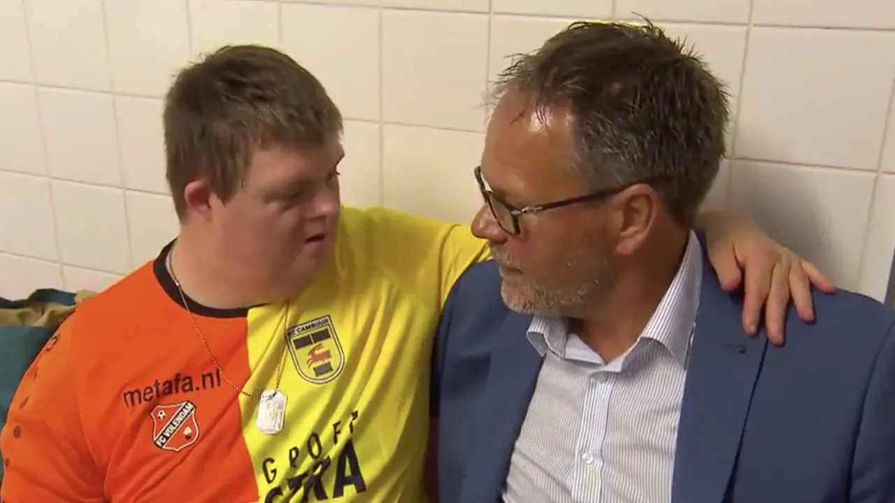 Mooi: zwager Mühren kan niet kiezen tussen Volendam en Cambuur