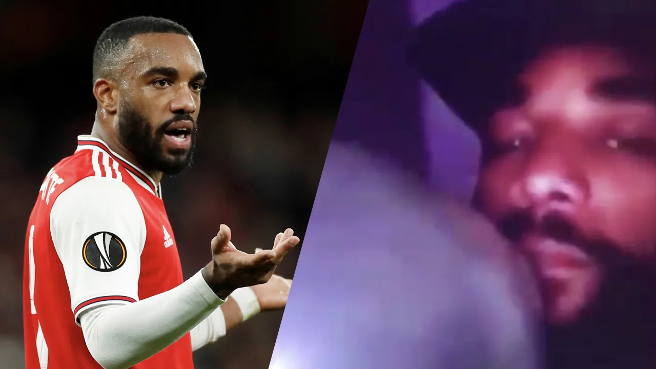 Arsenal tikt Lacazette op de vingers na tweede lachgas-incident