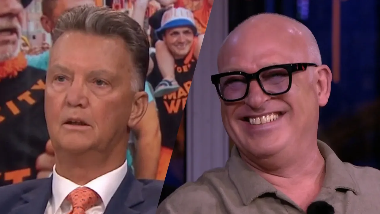 Kijkers De Oranjezomer genieten van optreden Van Gaal bij Humberto