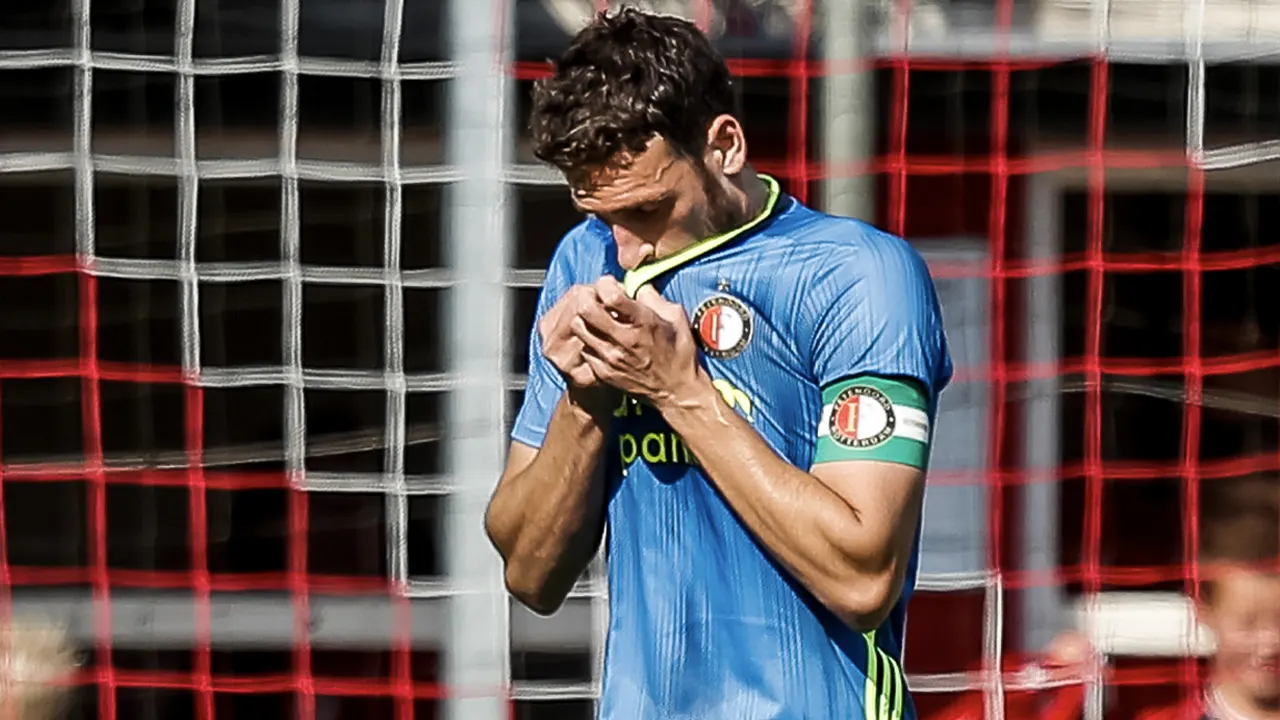 Feyenoord voorkomt in extra tijd nederlaag tegen FC Emmen