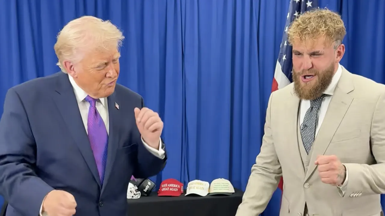 Donald Trump doet kenmerkende dans op YMCA met Jake Paul in TikTok-video