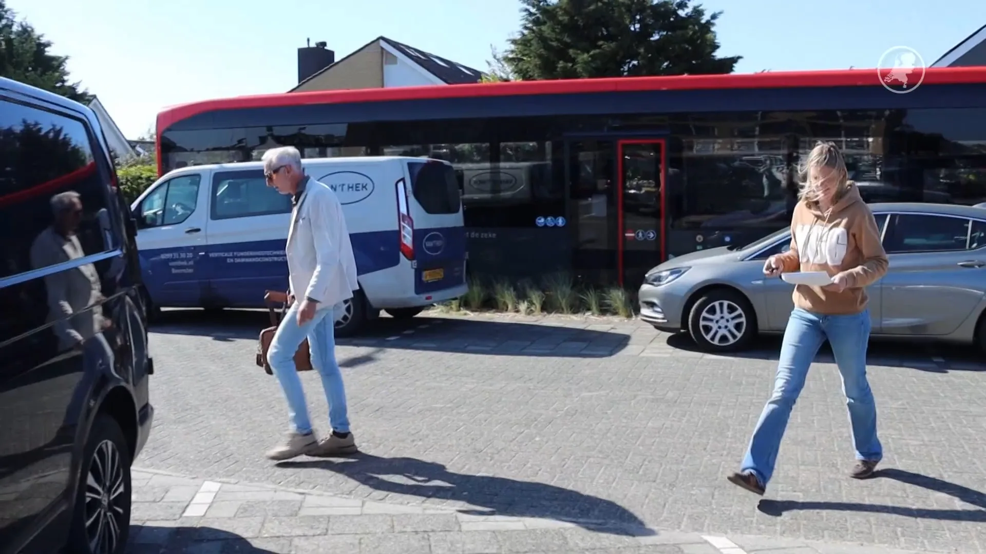 Martien Meiland en dochter Montana betrokken geraakt bij aanrijding